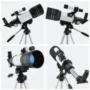 Wide-Angle Astronomical Telescope 150X Beginner Monocular Lunar Observation Telescope