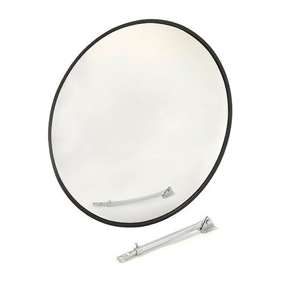 Wide Angle Convex Safety Glass Mirror, 36" Diameter, Outdoor