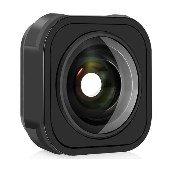 Wide Angle Lens Accessory for GoPro HERO 9/10/11/12/13 Black,RUYIQUQU 155 Degree FOV Camera Lens Attachment with Optical Glass and Quick Install Design for Action Cameras