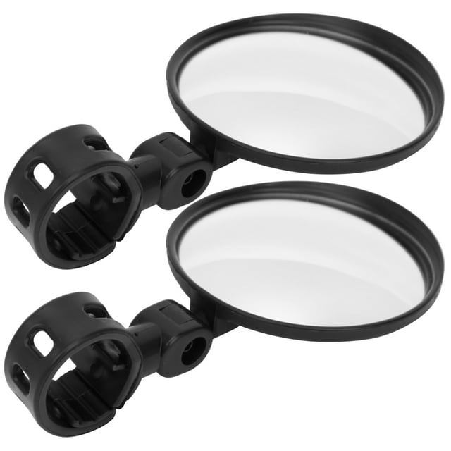 Leechio Wide Angle Rear View Mirror - 11.7x3.5 Inch Anti-glare Clip-on Mirror For Cars, Silver