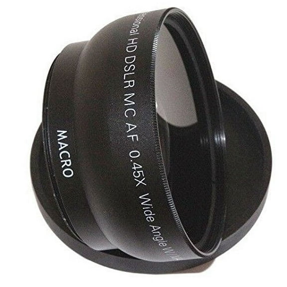 Wide Angle With Macro Lens (Pro HD) for Samsung NX2000 NX1000 (For 18-55mm Lens) (58mm Compatible)