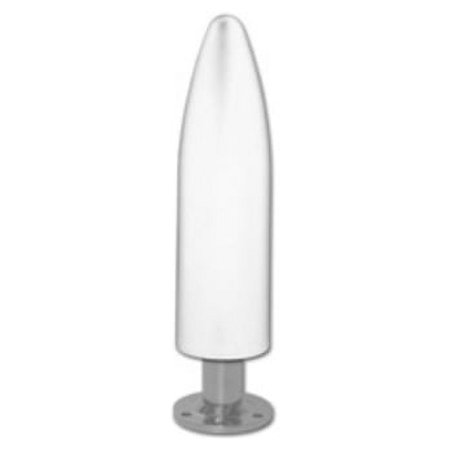 Wide-Band 695MHz-3000MHz Omni Directional White Deck Mount Bullet Antenna