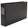 thumbnail image 1 of Wide Base Round Ring Binder With Label Holder, 3 in. Capacity, 11 x 17, Black, 1 of 1