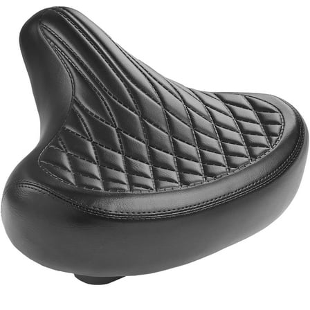 Newpearl Wide Bike Seat for Men and Women - Comfort Bicycle Saddle