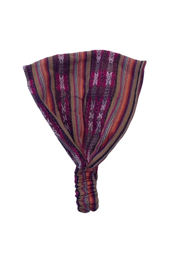 Wide Boho Yoga Headband | Flamingo Rouge