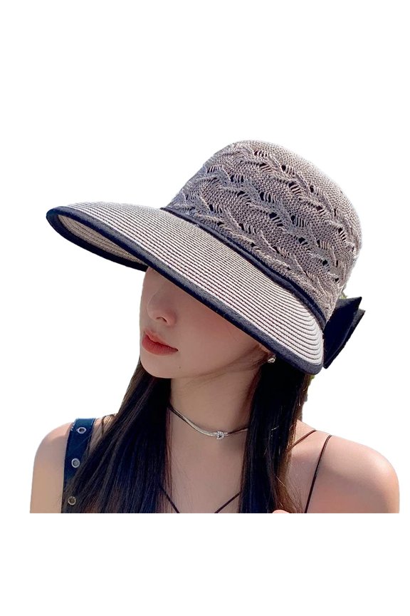 Wide Brim Beach Hats for Women Breathable Sun Hat Bucket Hat Sun Visors Fishing Cap for Travel Picnic Outdoor Summer 2023