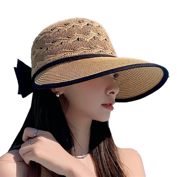 Wide Brim Beach Hats for Women Breathable Sun Hat Bucket Hat Sun Visors Fishing Cap for Travel Picnic Outdoor Summer 2023
