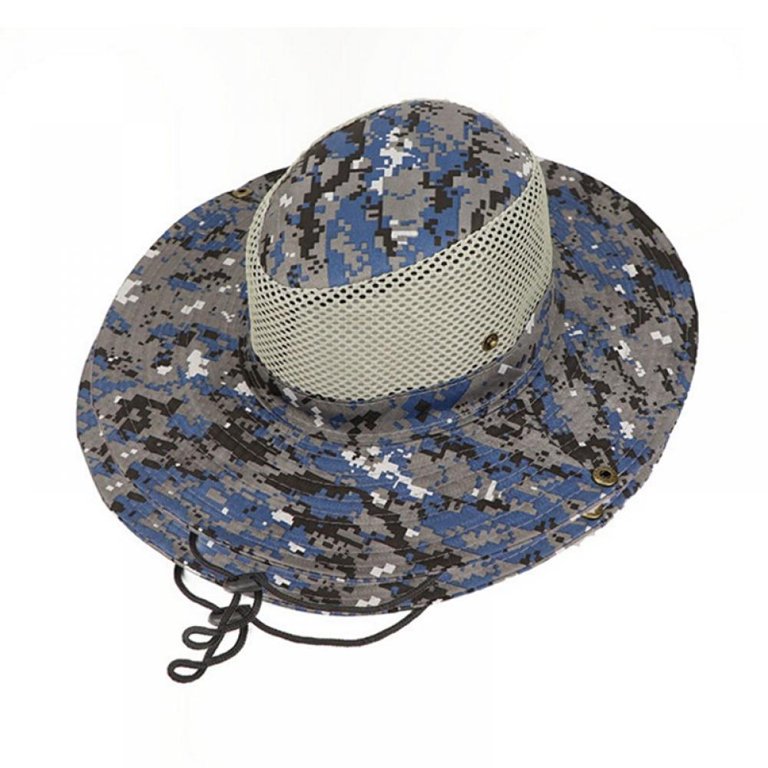 Wide Brim Boonie Hat Fishing Hats Military Camouflage Boonie Caps