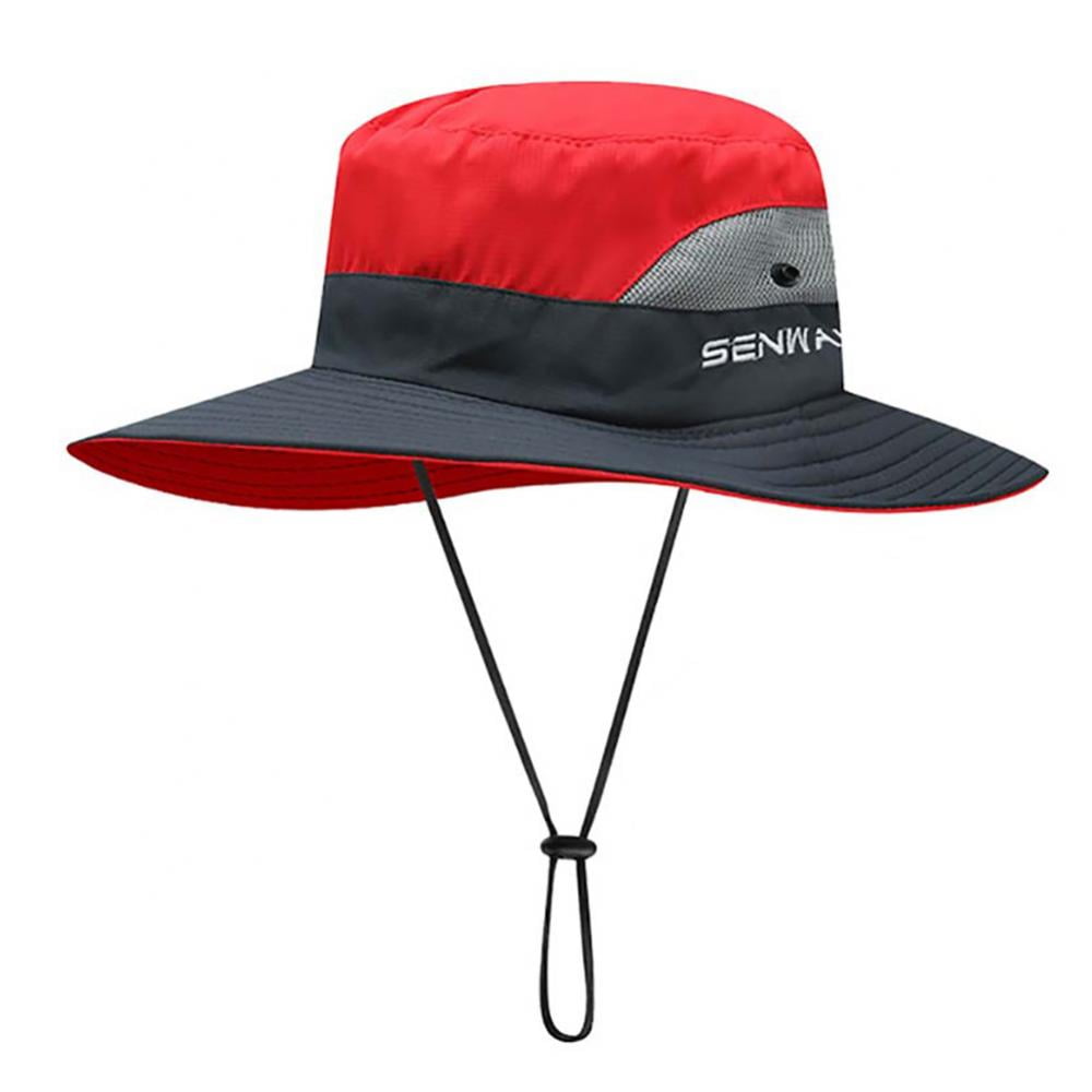 Wide Brim Boonie Hat for Men&Women, UV Protection Fishing Hat, Waterproof  Bucket Hat, Summer Outdoor Hiking Safari Sun Hat 