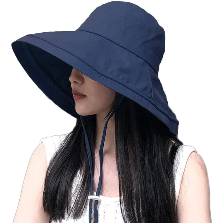 Wide Brim Bucket Hat - UPF50+ Protection Travel Beach Sun  display picture 3