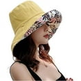 thumbnail image 1 of Wide Brim Cotton Summer Hat,Women's Packable Reversible Floral Bucket Hat Sun Protection Beach Cap Floppy Sun Hats, 1 of 11
