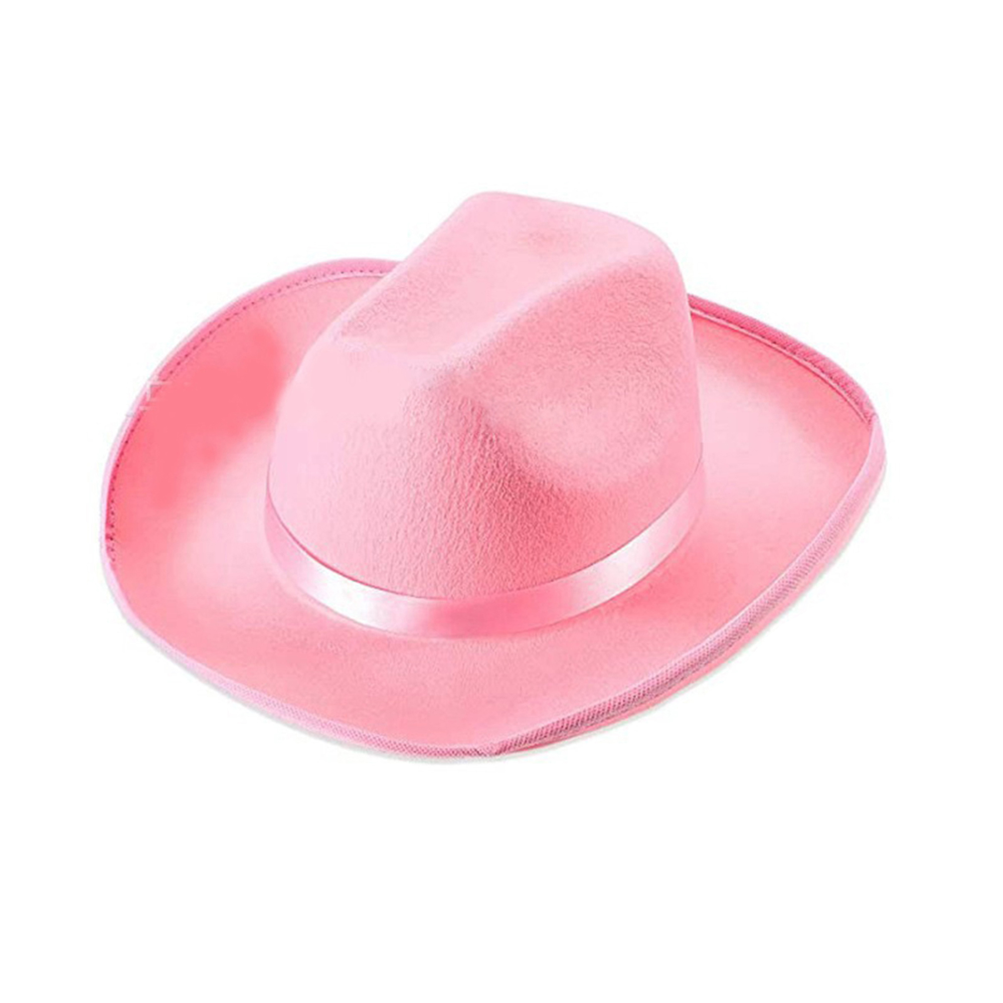 Wide Brim Cowboy Hats Cowgirl Hat with Scarf Sunglasses for Women Girls