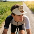 thumbnail image 1 of Wide Brim Fan Hat USB Rechargeable Sun Protection Cooling Cap Portable Solar Powered Breathable Mesh Outdoor Travel Hiking Beach Hat, 1 of 6