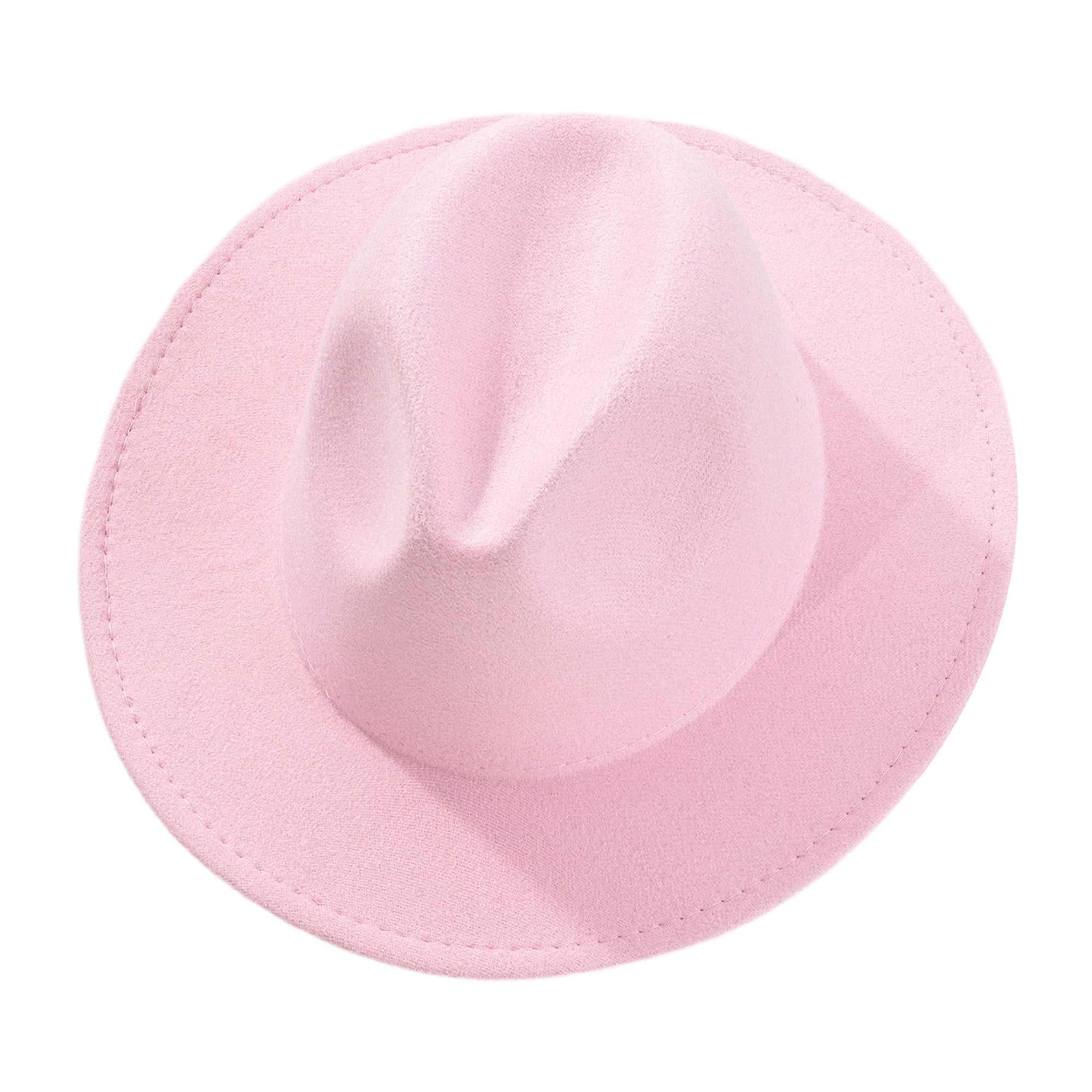 Floppy Hat Felt Hat Pink Wide Brim Fedora Pink Wide Brim Fedora Hat