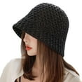 thumbnail image 1 of Wide Brim Floppy Summer Hat Folding Wide Brim Cap Sun Straw Beach Bucket Hat New O2H6, 1 of 1