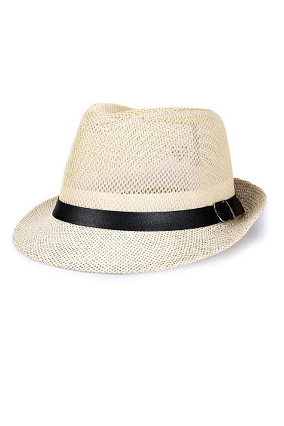 In Wide Brim Hats For Summer Sunshine Beach Trip Ivory And Brown Girls Barrette Hat N Hat Women Large Size Women Hats French Style Womens Wool for Men French Leather Hats Womens Little French Hat