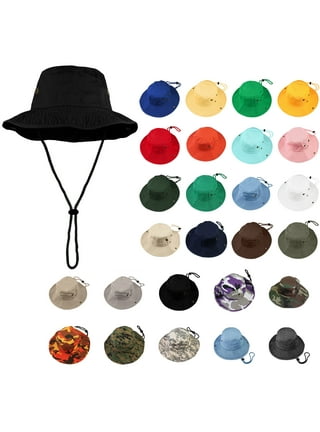 Wide Brim Sun Hat for Men Outdoor Sun Protection Boonie Summer Hat for  Safari Hiking Fishing Cycling