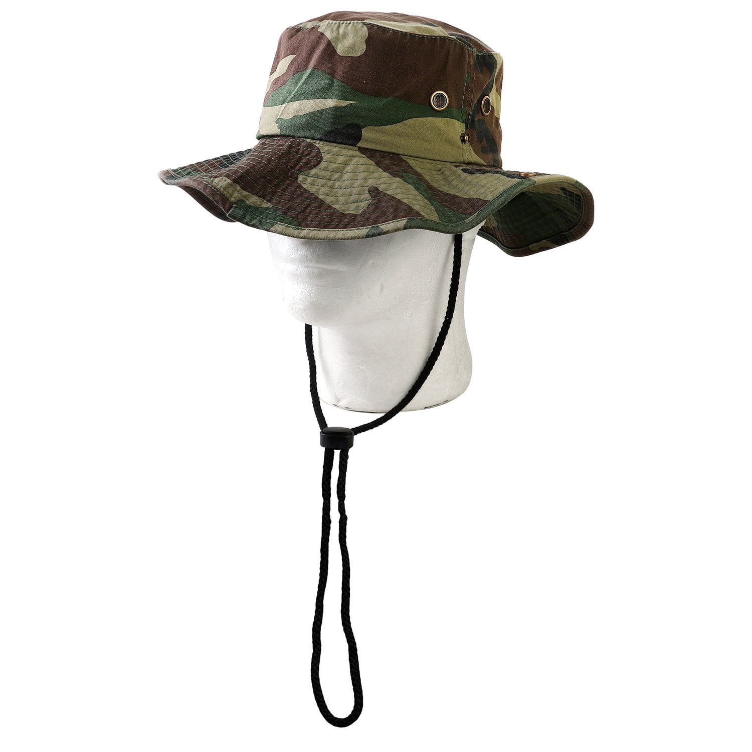 XIAOHAWANG Men Sun Hats UPF50+ Women Fishing Hat Hiking Safari Cap Outdoor  Boonie Caps Bucket Hat with Wide Brim