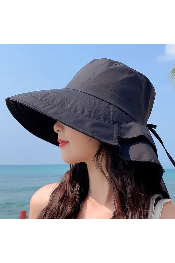 Wide Brim Ponytail Adjustable Beach Hat Sun Hat Beach Hat Mens Wide Rim Hat Men Huge Beach Hat Beach Hats Floppy Womens Walking Hat Small Size Hats Women Summer Hats Fashion Sombrero Impermeable Us