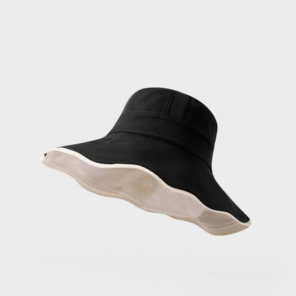 Wide Brim Reversible Fisherman Hat For Women Summer Sun Hat For Beach Outdoor Travel Adjustable Sunshade Cap Head Hat for Men Caps for Mens Winter Ski Hat Lumber Jacket Hard Hat with Chin Strap for