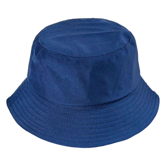Wide Brim Round Dome Sunscreen Bucket Hat Unisex Summer Solid Color Fisherman Hat Fashion Accessories