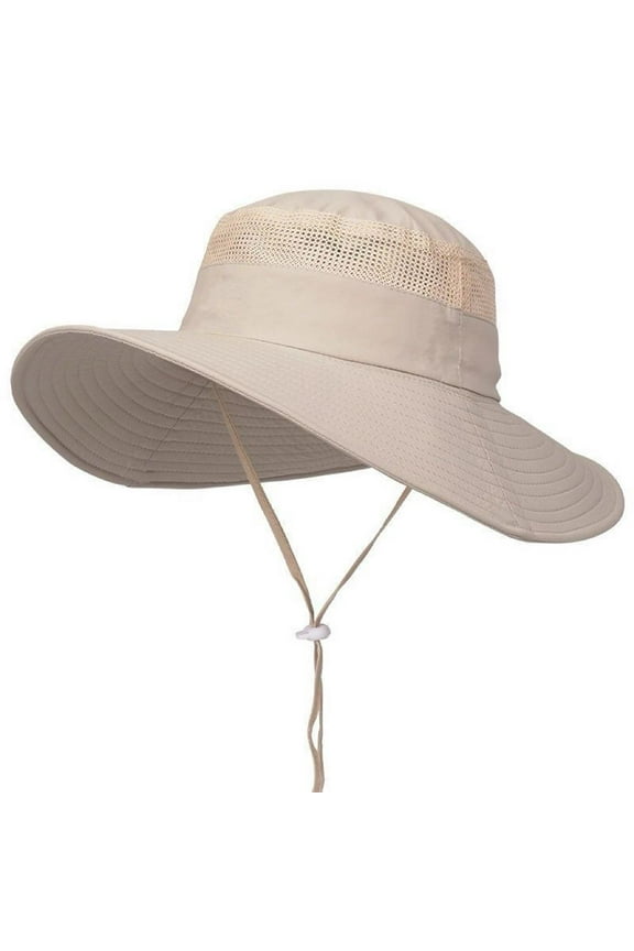 Wide Brim S Hat UV Protection Buet For Hiking Cam Men New J9I2