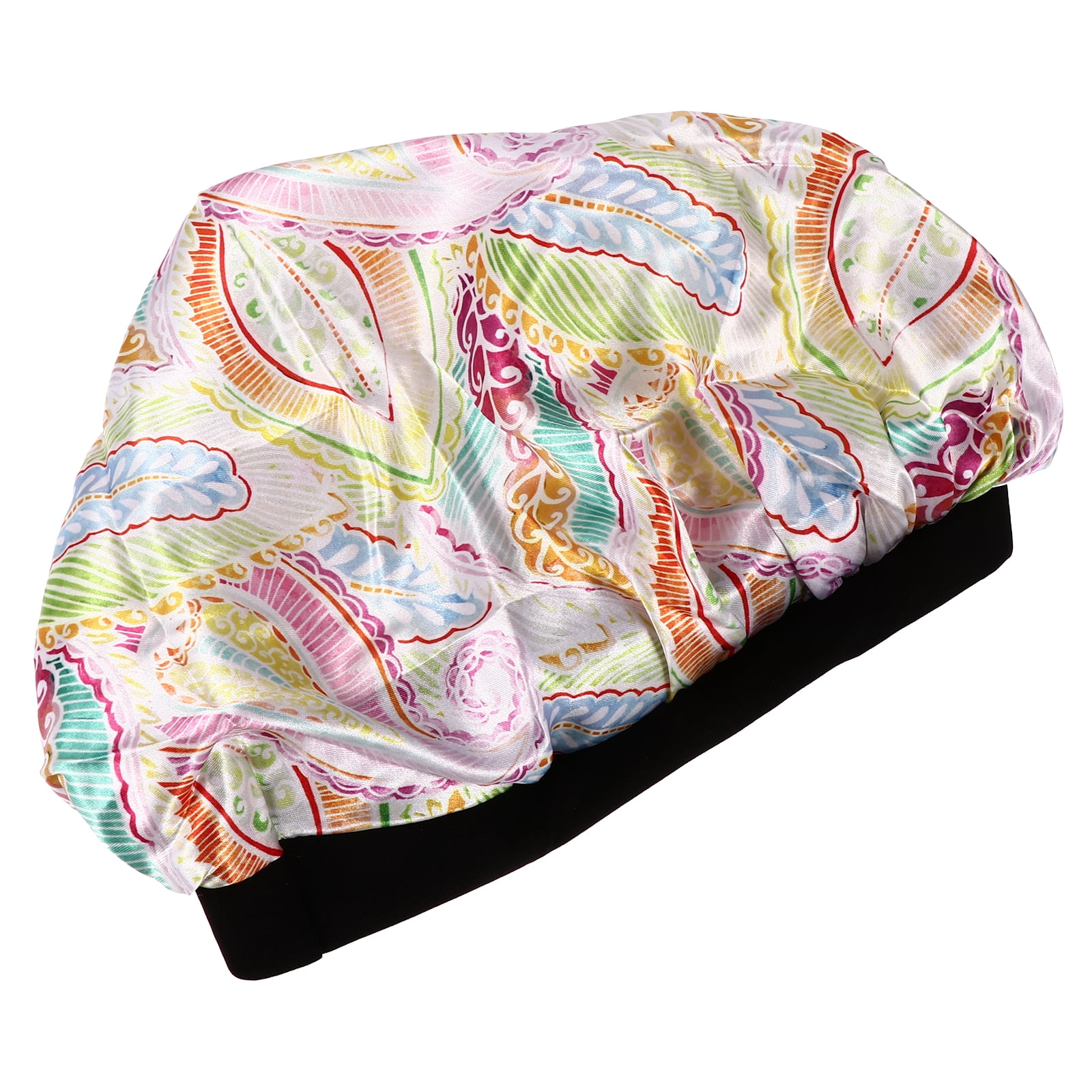 Wide Brim Satin Chemo Cap Satin Sleeping Cap Hair Satin Hair