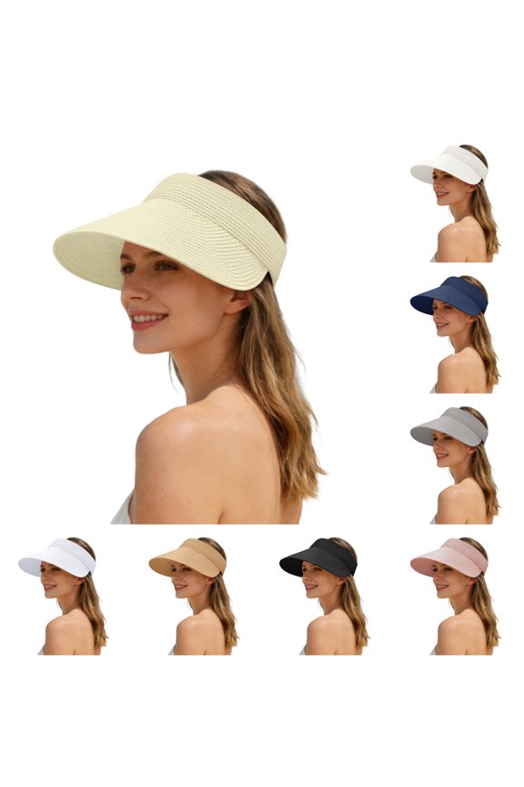 Wide Brim Sun Hat Boho Beach Hat for Outdoor Summer Sun with UPF and Breathable Design Hats for Women One Size