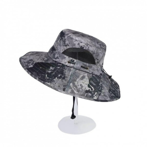 Wide Brim Sun Hat, UPF 50  UV Protection Waterproof Packable Bucket Hat for Men & Women, Fishing Hiking Beach Garden