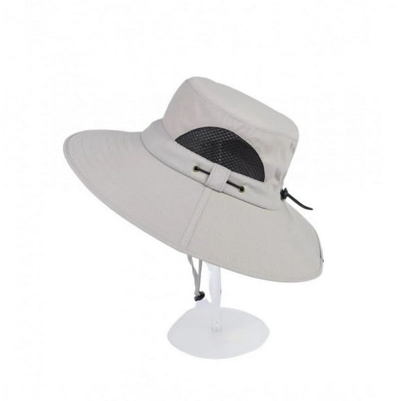 Wide Brim Sun Hat, UPF 50  UV Protection Waterproof Packable Bucket Hat for Men & Women, Fishing Hiking Beach Garden