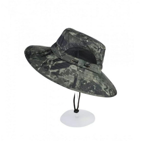 Wide Brim Sun Hat, UPF 50 UV Protection Waterproof Packable Bucket Hat for Men & Women, Fishing Hiking Beach Garden