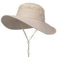 thumbnail image 1 of Wide Brim Sun Hat UV Protection Bucket Cap For Hiking Camping Fishing Men I5O5, 1 of 1