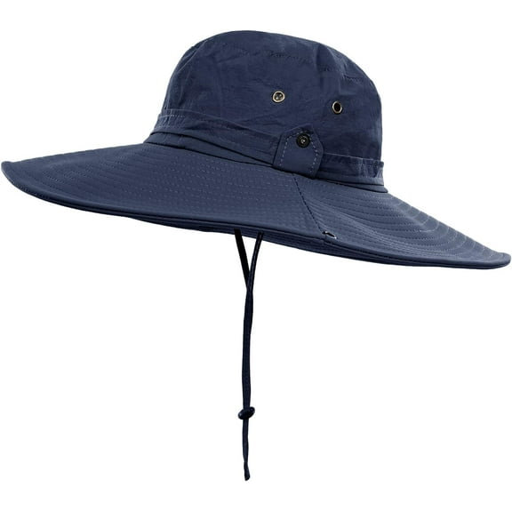 Wide Brim Sun Hat UV Sun Protection Bucket Hat for Fishing, Hiking, Camping