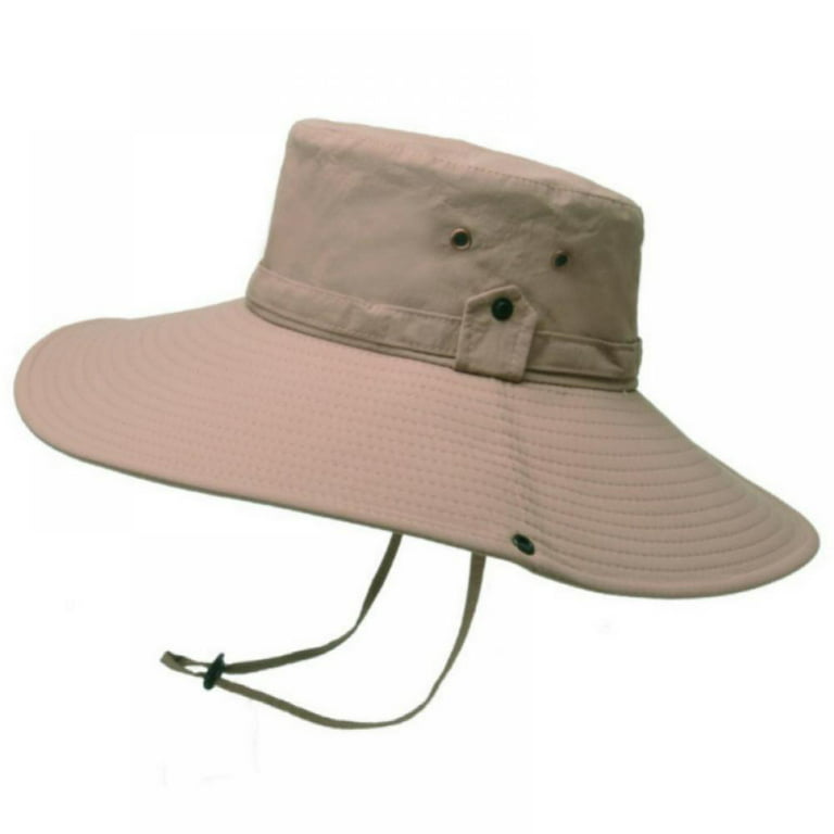 Fishing Hats Men Women with Mesh Fabric and Sweatband Hiking Hat