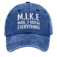 thumbnail image 1 of Wide Brim Sun Hats Stylish Unisex Printed Baseball Cap Adjustable Hat, 1 of 2