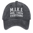 thumbnail image 1 of Wide Brim Sun Hats Stylish Unisex Printed Baseball Cap Adjustable Hat, 1 of 2