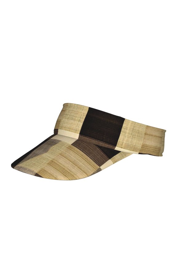 Wide Brim Sun Protection Empty Top Hat Durable Sun Protection With Widened Brim Suitable For A Wide Range Of Men And Women Sandybrown Buffalo Plaid Check Tartan Scotland_1