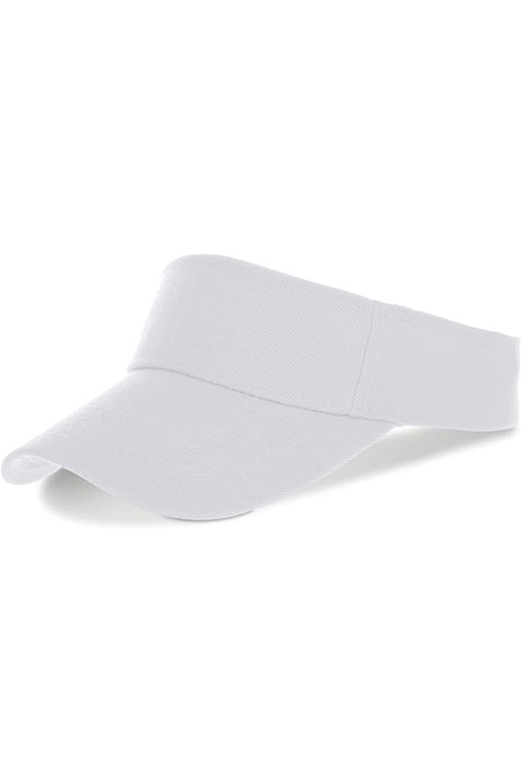 Wide Brim Sun Visor Hat Women Large UV Protective Golf Beach Cap,Sun Visor Hats Fashion designwhite
