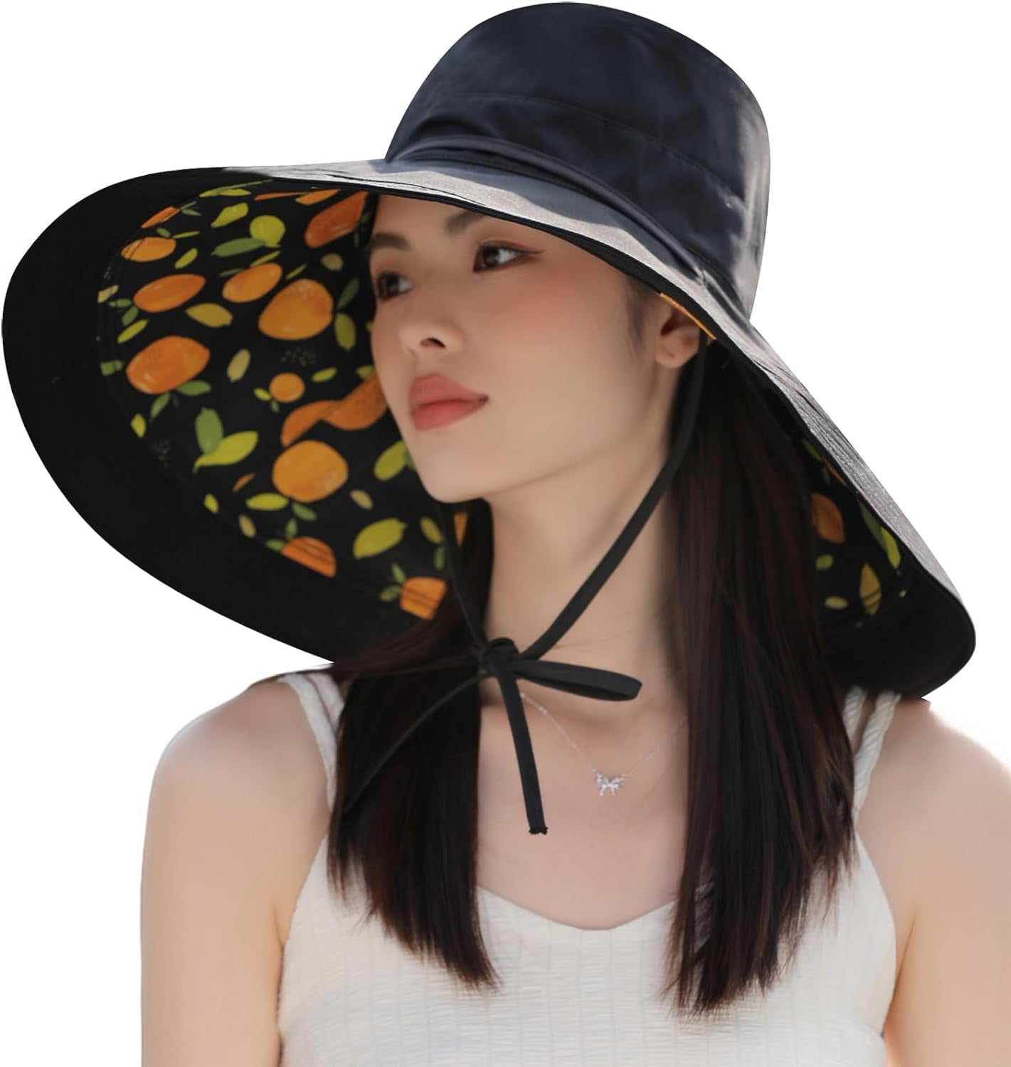 Wide Brim Women Sun Hat Summer Beach Bucket Fishing Hats  display picture 3