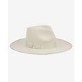 thumbnail image 1 of Wide Brim Wool Felt Light Color Fedora Hats Rancher Hats, 1 of 14