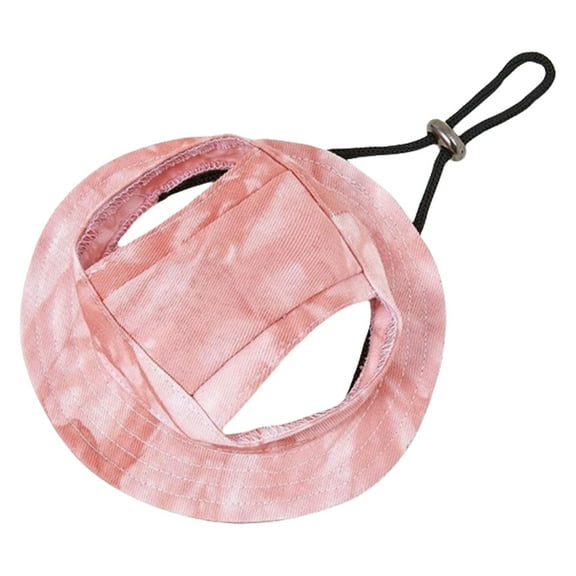 Wide Brimmed Pet Sun Hat For Dog Cats Rabbits Guinea Pigs Headgear Lightweight Breathable Fabric