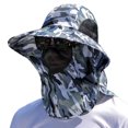 Sun Colouring Image Wide Brimmed Sun Hat For Unisex Beach Camping Dry Fabric 9 Color ...