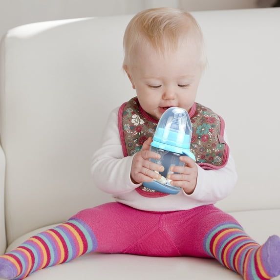 Wide Caliber PP Baby Bottle With Handle Anti Drop Anti Flatulence Plastic Baby Bottle,Glass Water Bottle