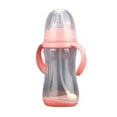 thumbnail image 1 of Wide Caliber Pp teen Bottle with Handle, Anti-Colic Anti-Drop Infant Feeding Bottle, Bpa-Free Plastic Bottle for Newborns & teens, 1Pc Plastic Milk Bottle, 1 of 5