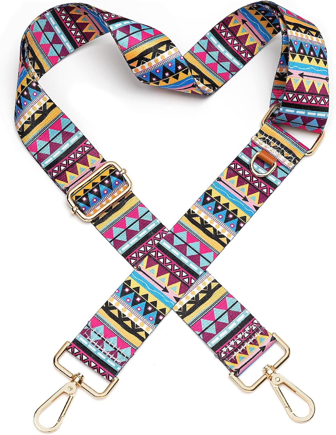 Wide Crossbody Purse Strap Replacement Adjustable Shoulder Guitar