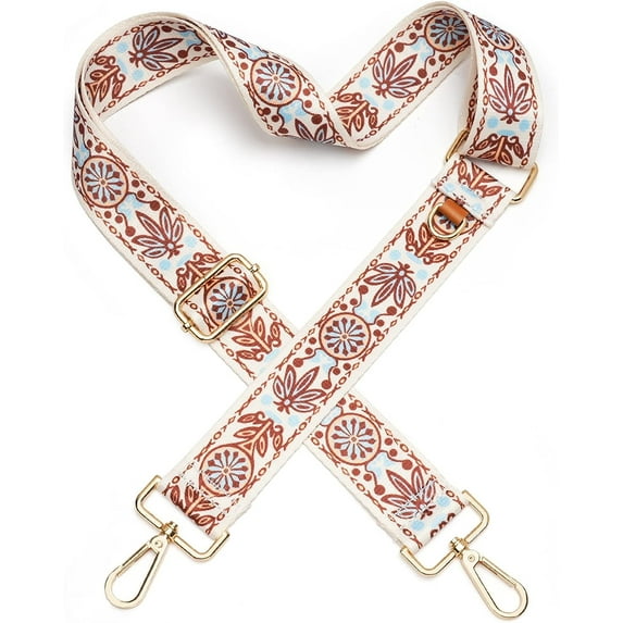 Wide Crossbody Purse Strap Replacement Adjustable Shoulder Guitar Multi-pattern Style Handbag Straps