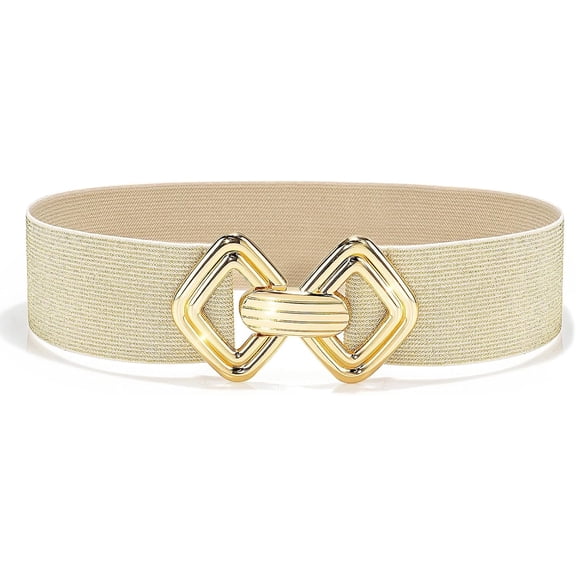 Wide Elastic Belts for Women Stretchy Skinny Waist Belt for Dresses