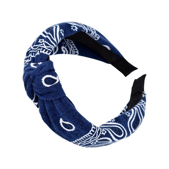 Wide Elastic Turban Knot Headband Fashionable Hair Accessory For Women And Girls