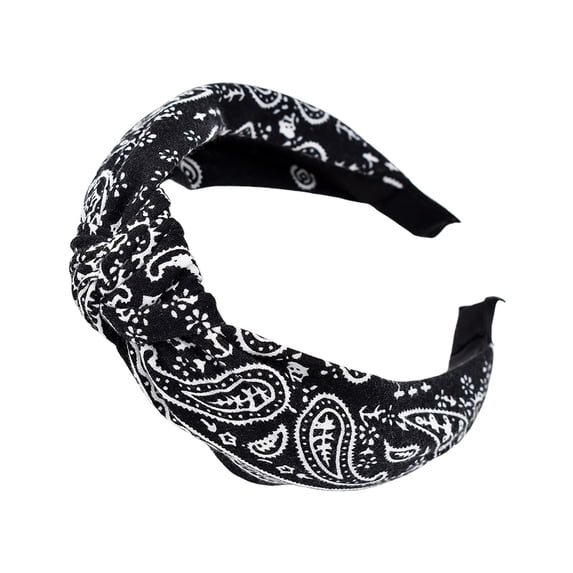Wide Elastic Turban Knot Headband Fashionable Hair Accessory For Women And Girls