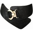 thumbnail image 1 of Wide Elastic Waist Belt Women Adjustable fashion Dress Belt, 1 of 10